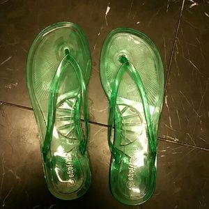 Jelly Flip Flops.
