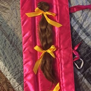 EURONEXT 100% remy clip in straight extensions 18"