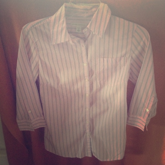Banana Republic buttoned up top
