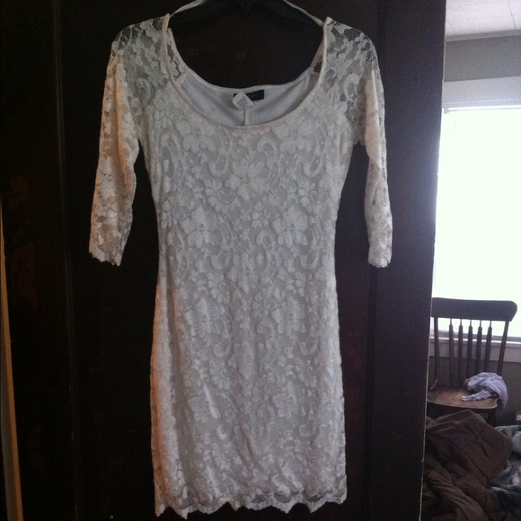 White Lace Dress