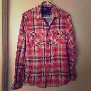 Men's size small flannel button up shirt!