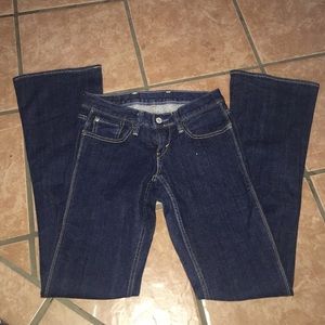 Levi's boot cut jeans denim pants size 0 25x32