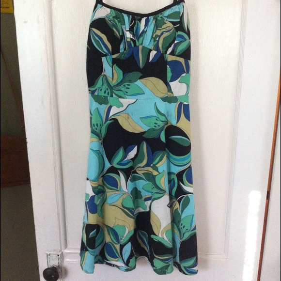 Spaghetti Strap Floral Dress