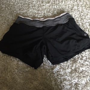 Lulu running shorts