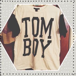 Tom boy tshirt