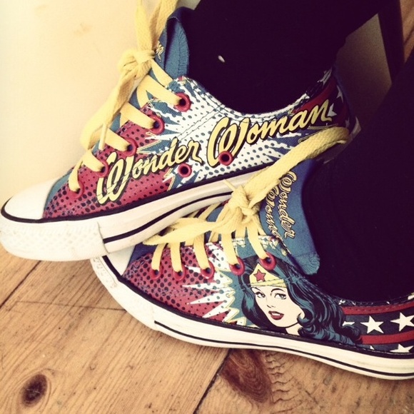 Converse Shoes - CONVERSE "Wonder Woman" All Star Lo Tops HTF