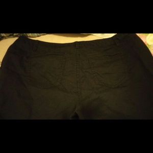 Hot kiss black pants