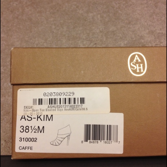 ASH Kim booties in Caffe brown Size 8.5 NEW! - Picture 4 of 4