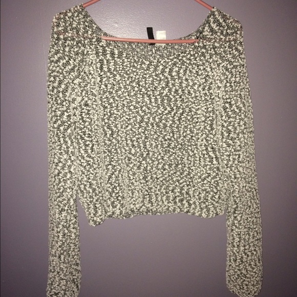 Cropped sweater