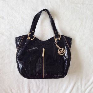 Michael Kors Bags - Michael Kors Python Embossed Shoulder Tote Michael Kors Bags - Michael Kors Python Embossed Shoulder Tote