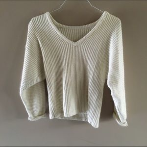 Warm Cream Sweater (Vintage!) L