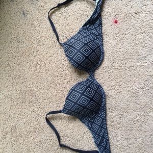 Black & White Victoria's Secret PINK Bra