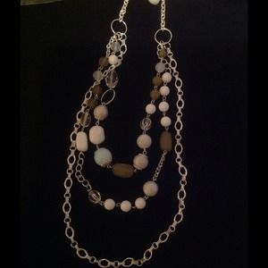 Necklace and earring set.