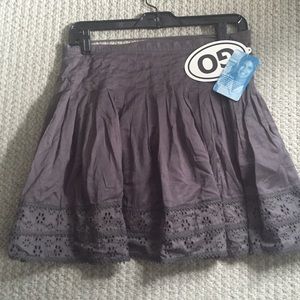 NWT Pleated Mini Skirt