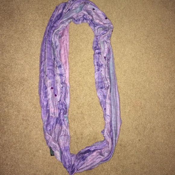 Beaded, abstract beautiful scarf