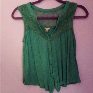 Urban Outfitters Turquoise Tank