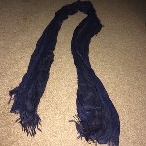 Navy blue scarf