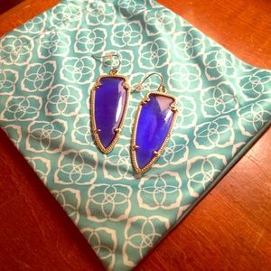 Cobalt blue Skylar earrings