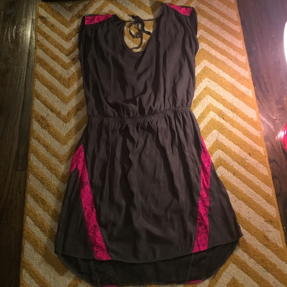 Express tie up dress