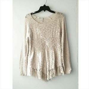 NWOT Boho Romantic Sweater