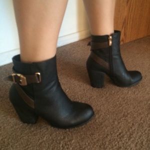 Black Ankle Booties
