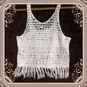 SALE! Ambercrombie Crochet Knit Tank NWOT