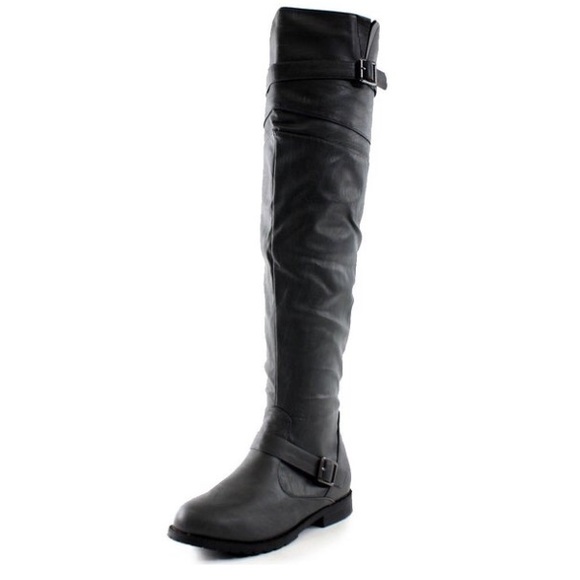 Black, Grey or Brown Knee Boots(other sizes avail) - Picture 1 of 3