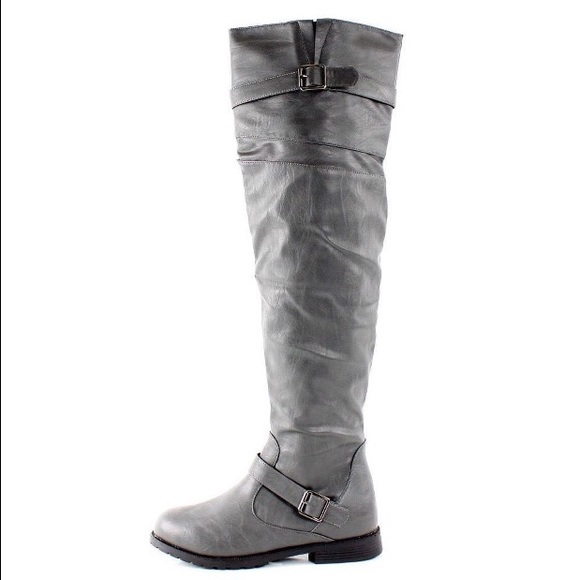 Black, Grey or Brown Knee Boots(other sizes avail) - Picture 3 of 3