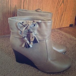 Tan Booties