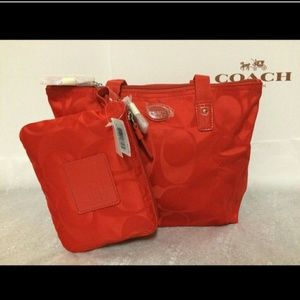 New small coach tote!