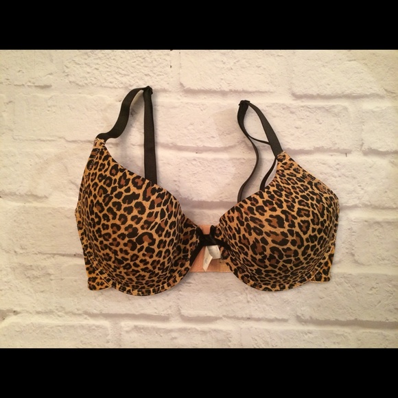 Leopard Bra 34DD