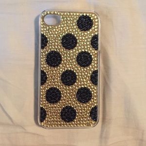 Gold iPhone 4 case