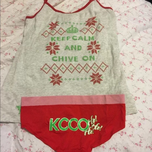 Chive Christmas chivette set
