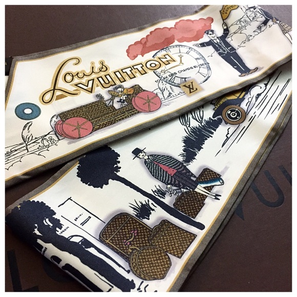 Louis Vuitton Comics Bandeau - Taupe - Picture 2 of 2