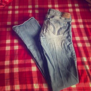 Light wash HOLLISTER  boot cut jeans size 1