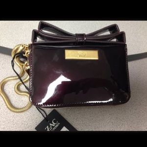 Zac Posen Vineyard Milla Bow Clutch Wallet