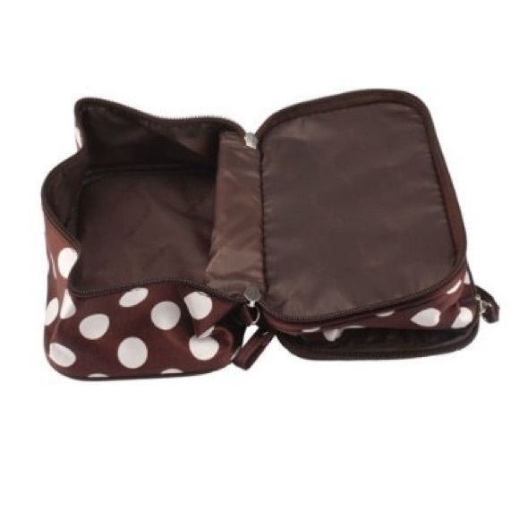 NEW Collapsible Double Layer Cosmetic Case/Bag - Picture 4 of 4