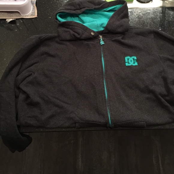 DC zip up hoodie