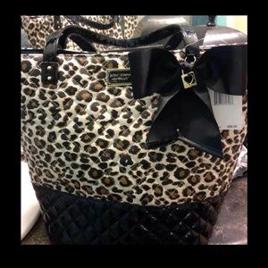 NWT :) Betsey Johnson leopard bag :)