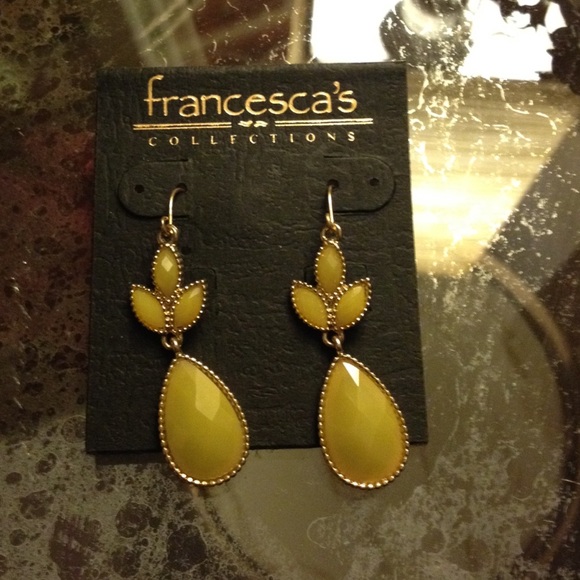 Francesca drop earrings