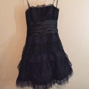 Black homecoming dress