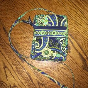 Gently worn Vera Bradley cross-body bag