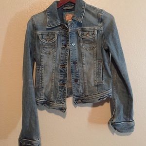 Jean jacket. A&F