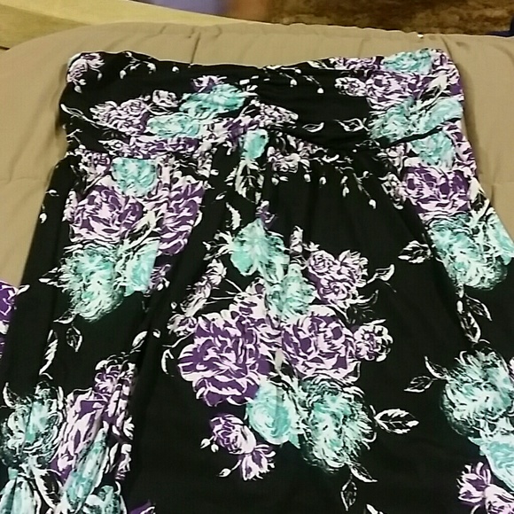 Beautiful Strapless Maxi Dress