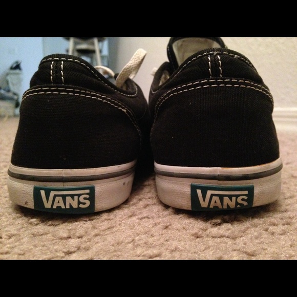 Black/Ocean/White Vans - Picture 3 of 4
