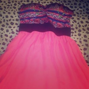 Chiffon tribal dress!