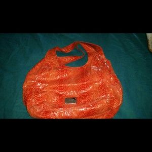 Nine West Dark orange medium size purse