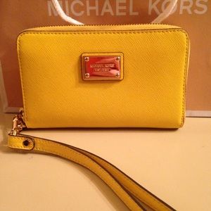 Michael Kors wristlet.
