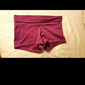 Fold over yoga / dance / work out shorts