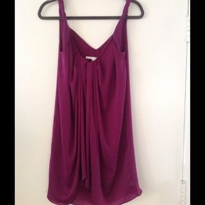 DVF fuchsia/purple cocktail dress!